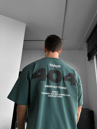 Oversize 404 marškinėliai - Chaki