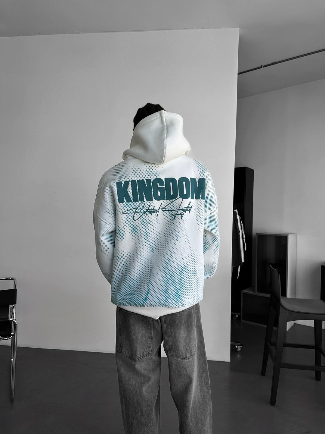Didelis Kingdom Hoodie - Ekrano ir Turkio