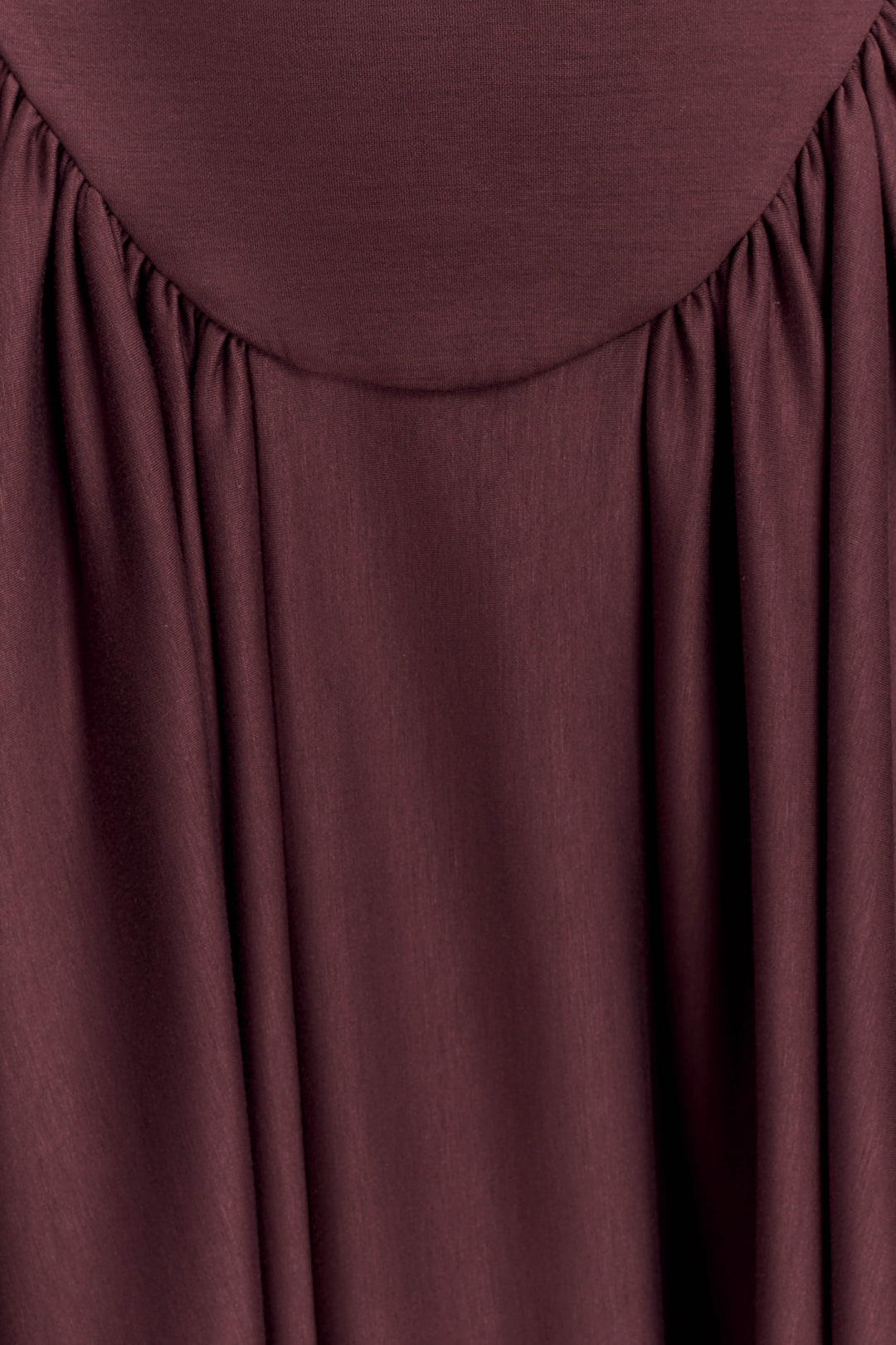 Angelina Scuba Halter Midi Suknelė - Šokoladas