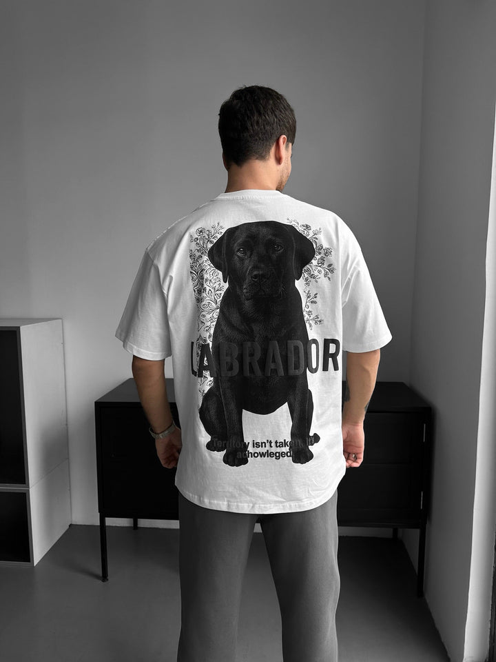 Didelis Labradoro marškinėliai - Ecru