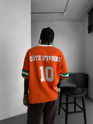 Didelis Côte d’Ivoire megztinis - Oranžinis