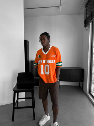 Didelis Côte d’Ivoire megztinis - Oranžinis