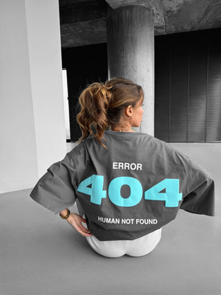 Oversize 404 marškiniai - Antracitas