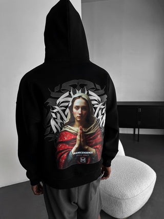 Oversize ‘Transcendence’ Hoodie - Juoda