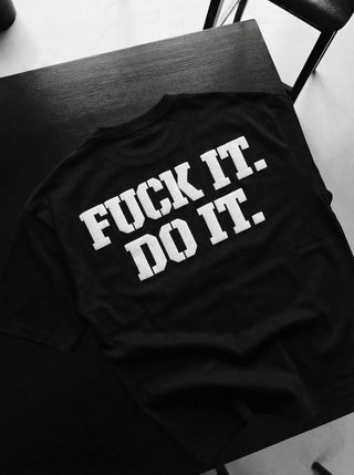 Oversize Do It T-shirt - Juoda