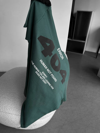 Oversize 404 marškinėliai - Chaki