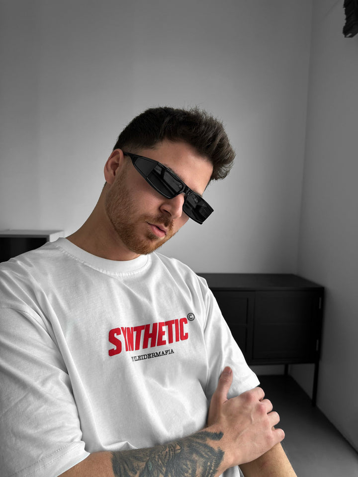 Didelis sintetinis marškinėlis - Ecru