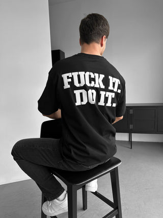 Oversize Do It T-shirt - Juoda