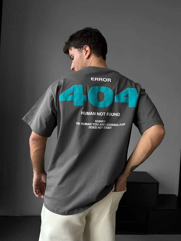 Oversize 404 marškiniai - Antracitas