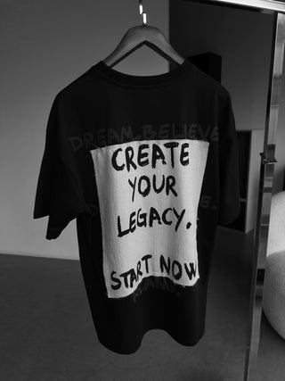 Oversize Legacy T-shirt - Juoda