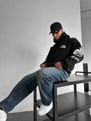 Oversize Ride to Survive Hoodie - Juoda